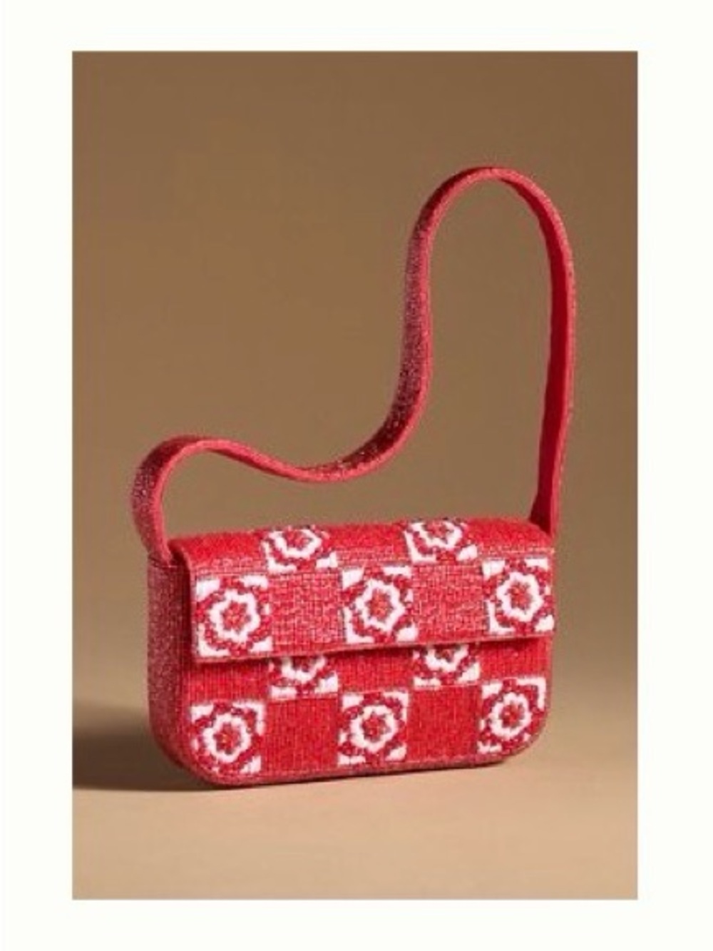 Fiona beaded bag: floral edition